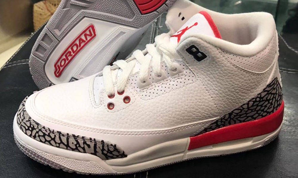 抢先浏览 Air Jordan III “Katrina” 2018 版本