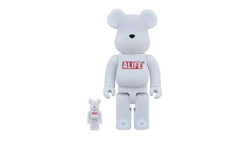 ALIFE x MEDICOM TOY 打造联乘款 BE@RBRICK 玩偶