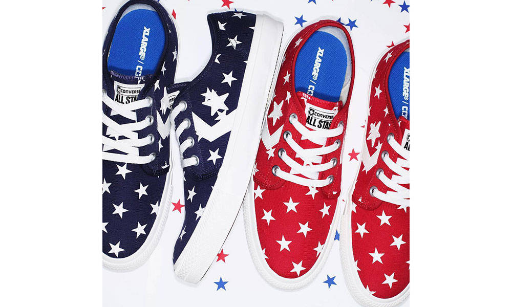 X-LARGE® x CONVERSE 打造联乘款 CHEVRONSTAR CK ST OX 鞋履