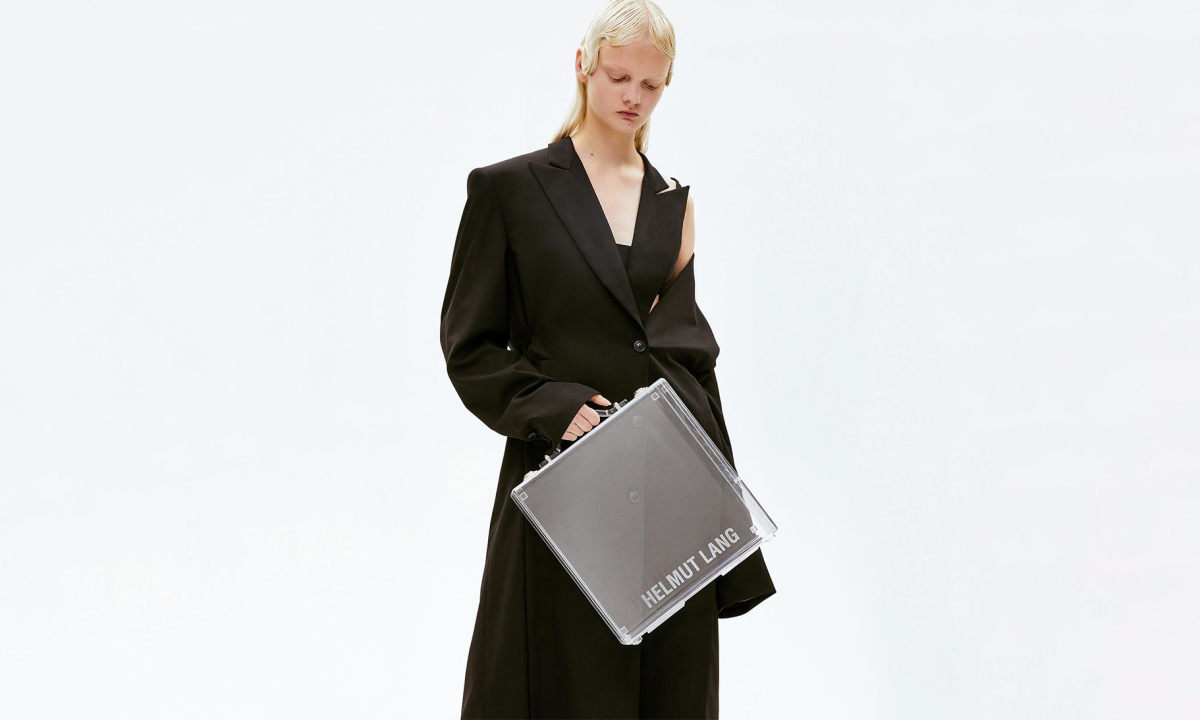 Helmut Lang 带来全透明公文箱