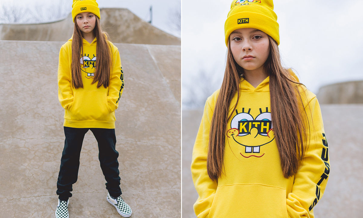 小朋友专属，KITH x 海绵宝宝联名造型 Lookbook 发布