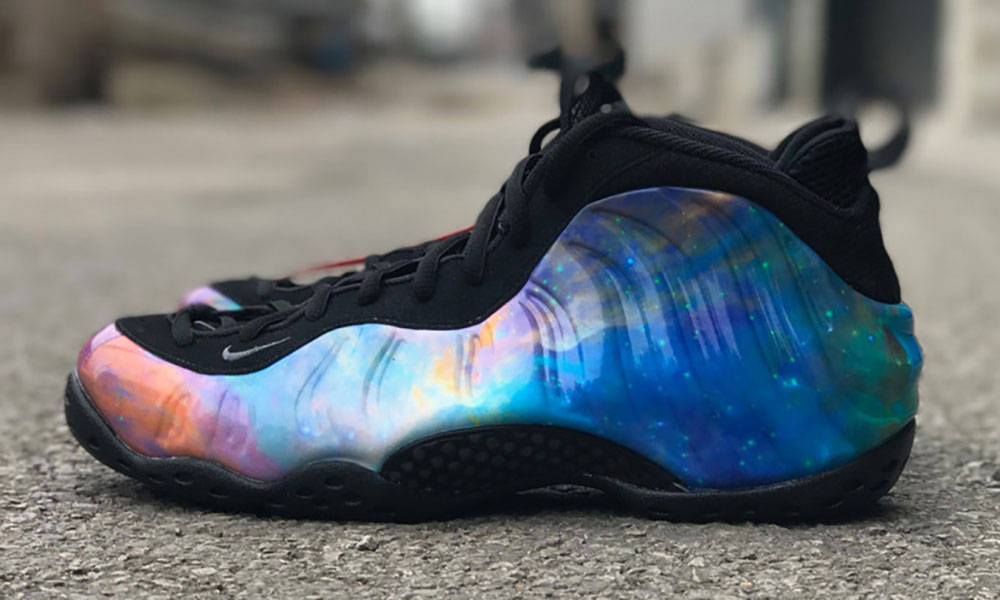 Nike 全新 Air Foamposite One “Alternate Galaxy” 配色清晰图释出