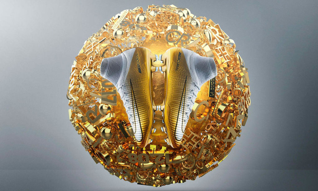 Nike 打造限量 “Quinto Triunfo” 球鞋庆祝 C罗第五座金球奖