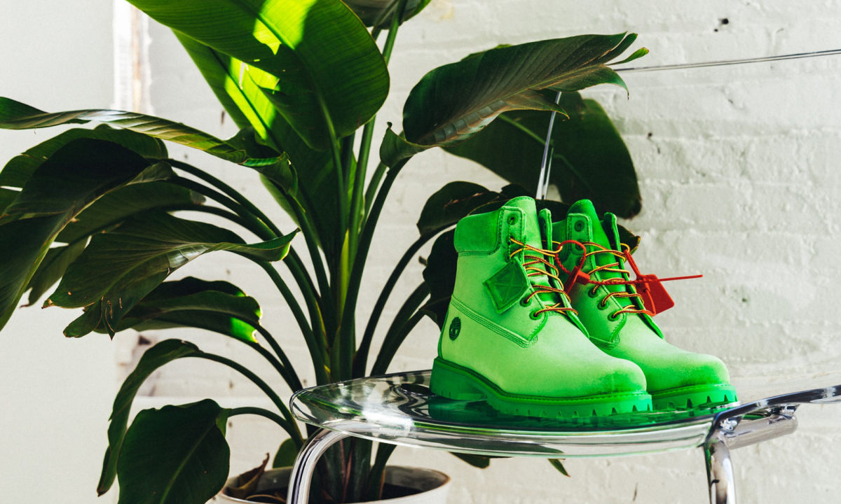 近赏 Off-White™ x Timberland 联乘靴款
