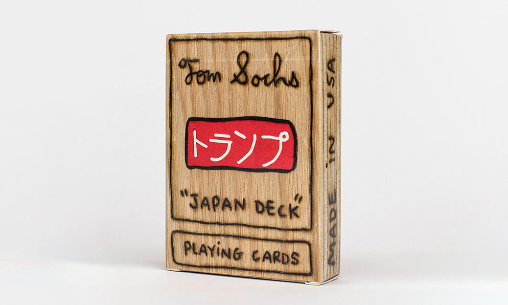 Tom Sachs 打造 “Japan Deck” 木质扑克牌