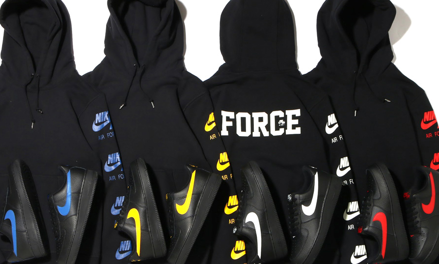 Nike 释出 atmos Con 独占 Air Force 1 和帽衫系列