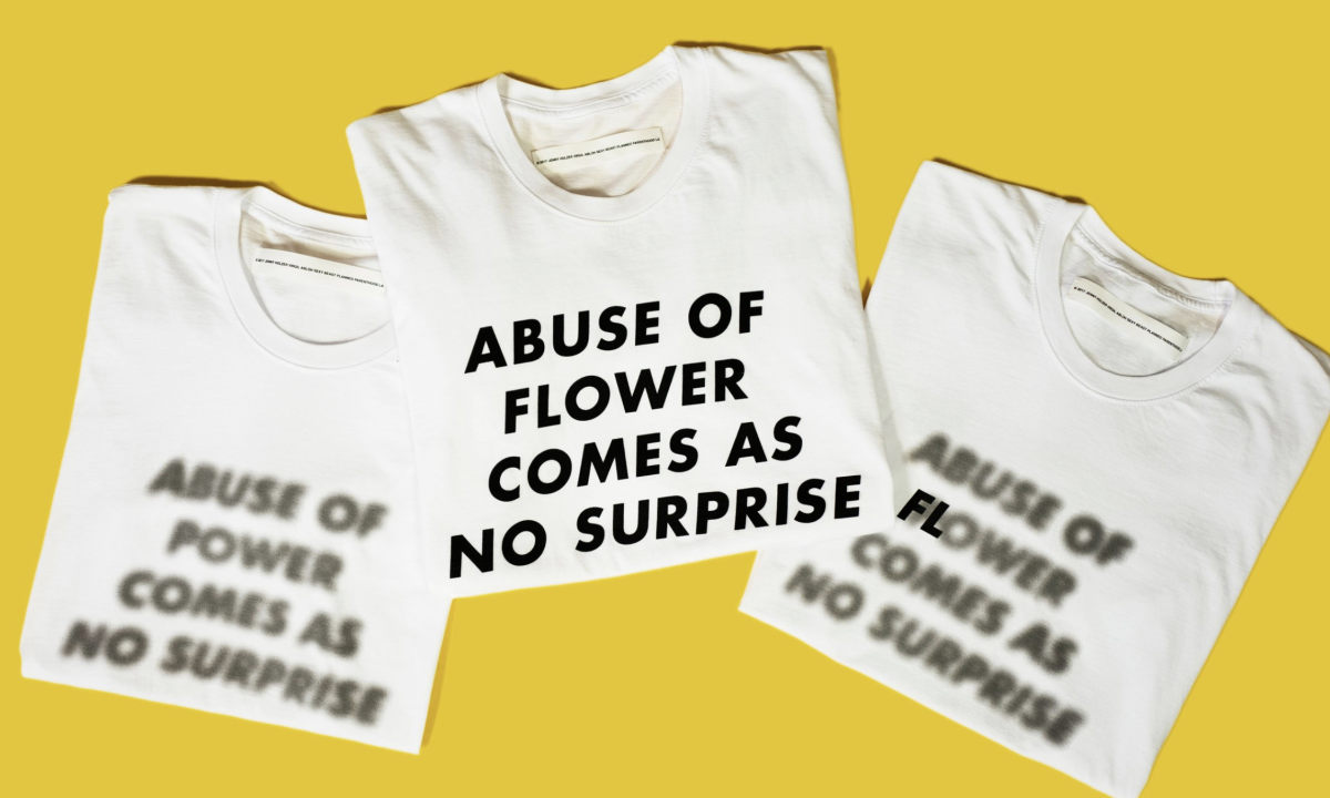 Virgil Abloh 再次携手 Jenny Holzer 释出联乘 Tee