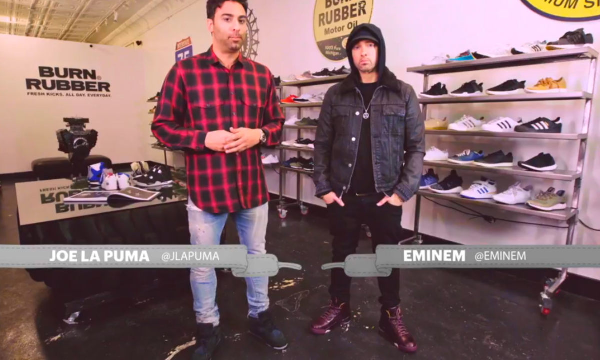 自己未掏一分钱？Eminem 幽默做客《Sneaker Shopping》