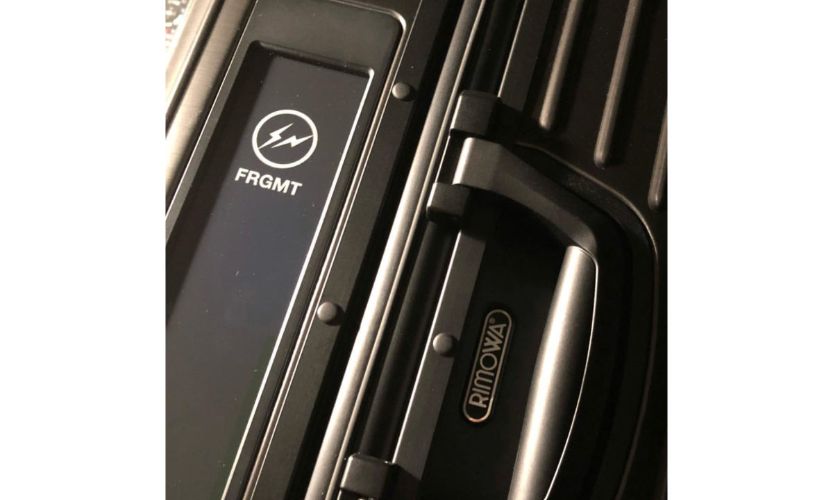 抢先预览 fragment design x Rimowa 联名行李箱