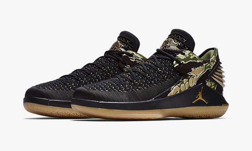 Air Jordan XXXII “Black Camo” 配色即将发售