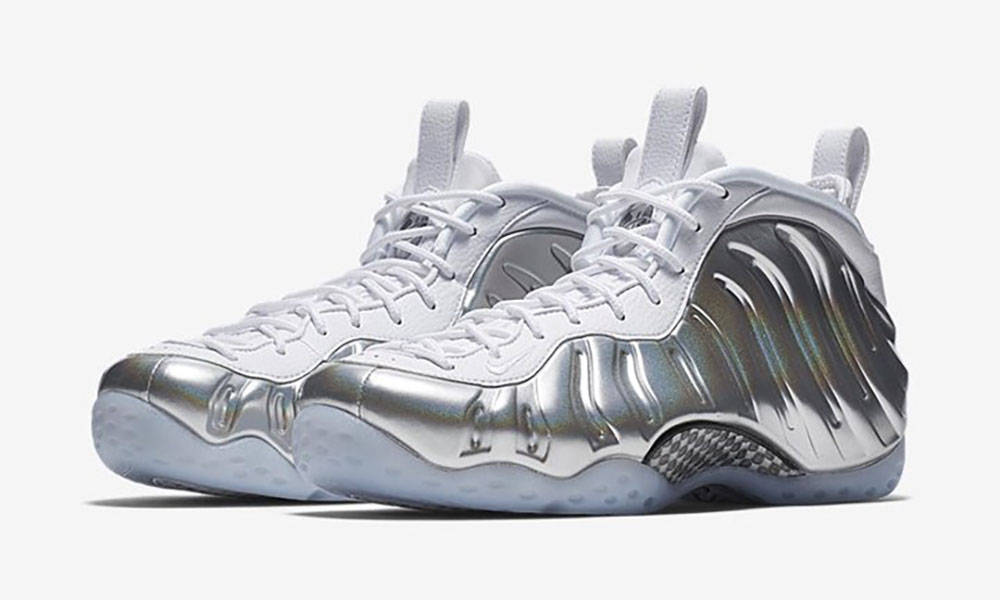 Nike 即将发售女生独占款 Air Foamposite One “Sliver White” 配色