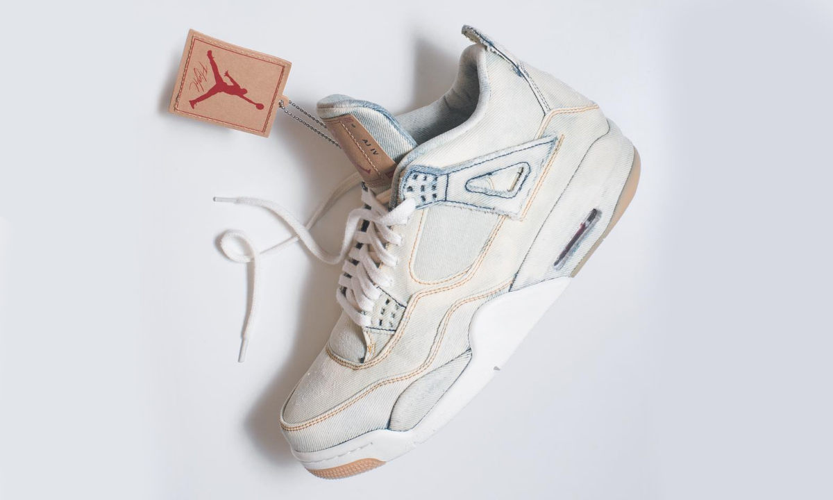 城会玩！看看人家是怎么改造 Levi’s x Air Jordan IV 的