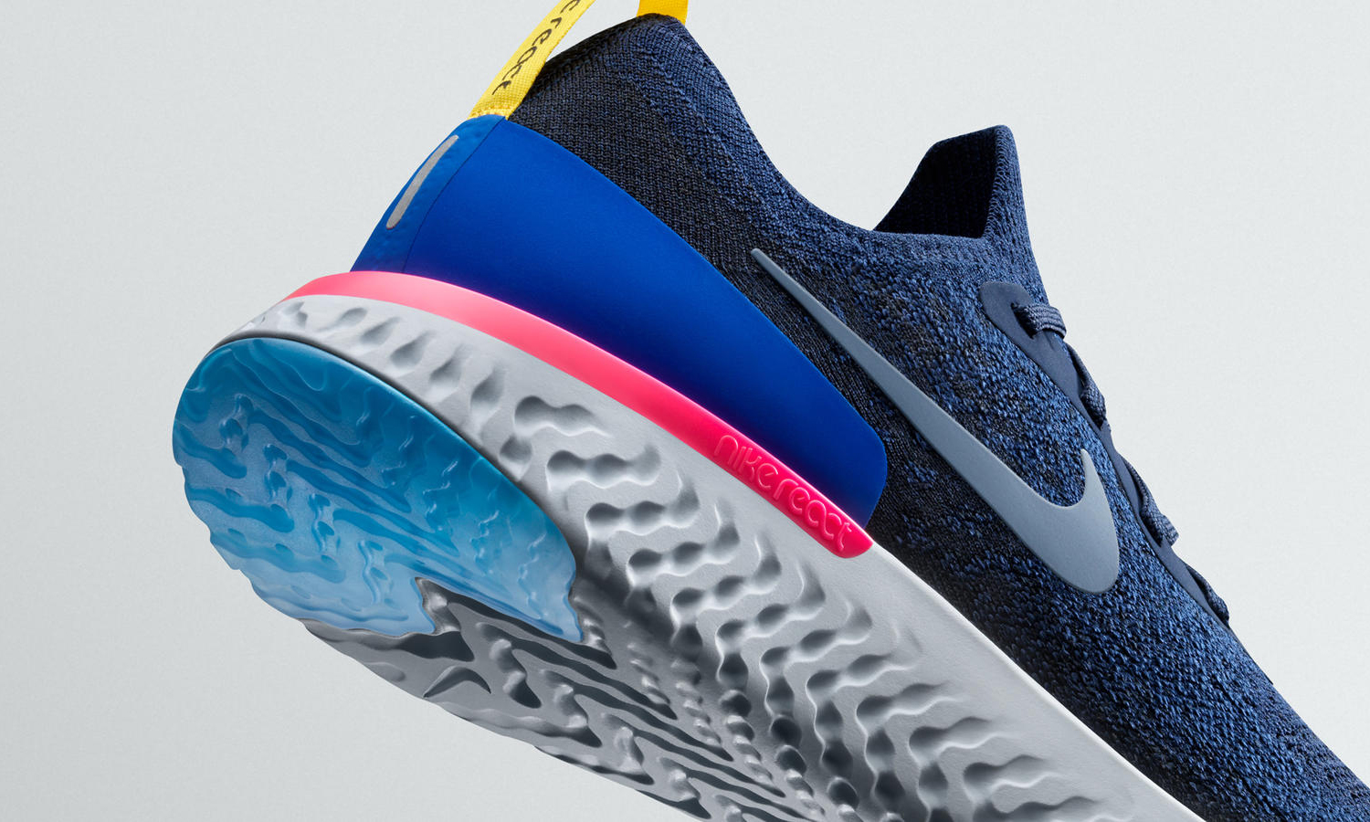 任你去跑，Nike Epic React Flyknit 跑鞋发布