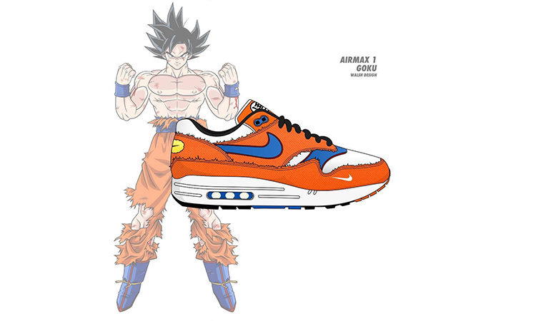 设计师打造《Dragon Ball Z》x Nike 联乘系列概念图