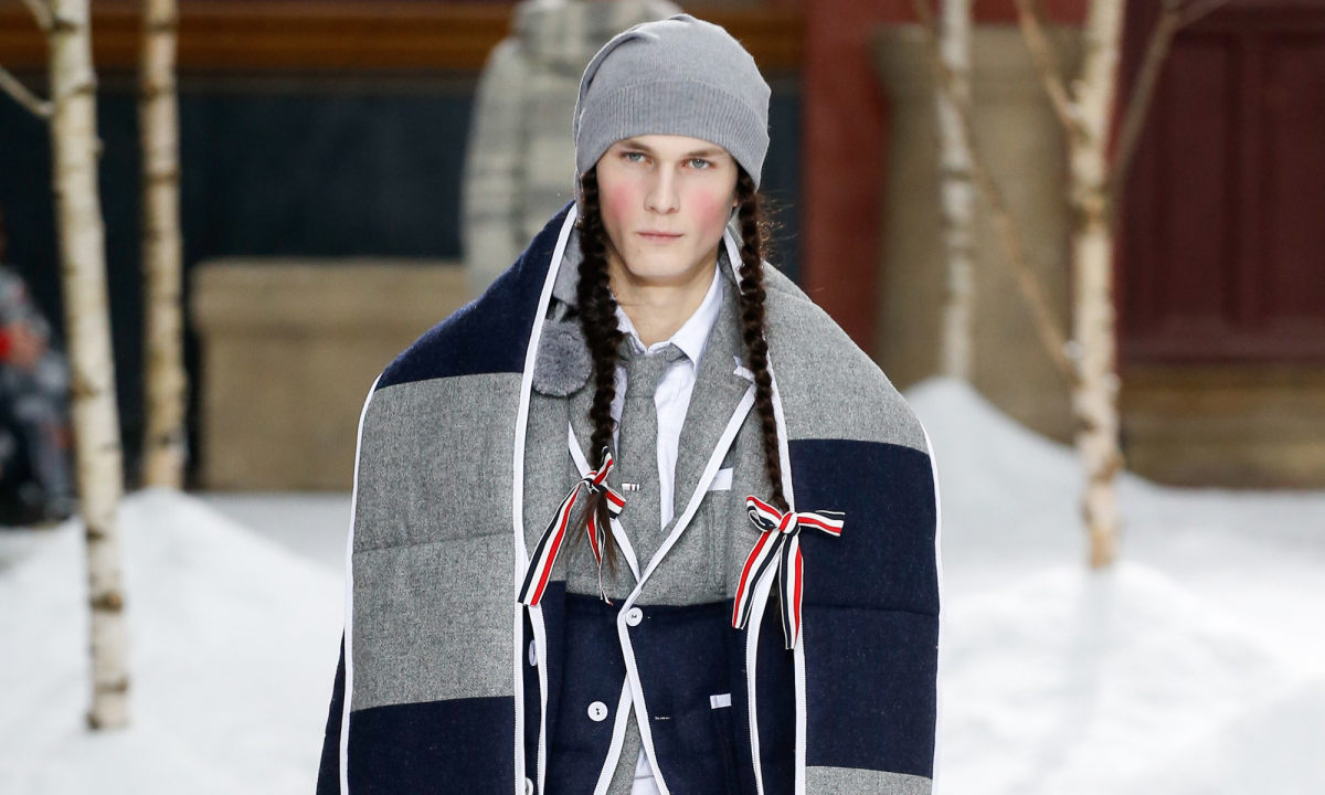 Thom Browne 2018 秋冬秀场直击