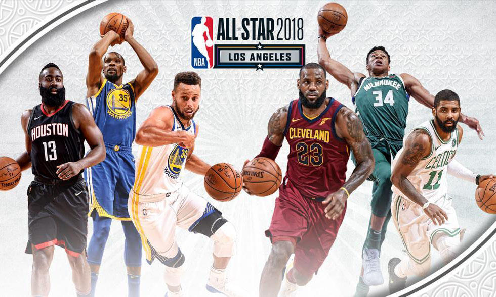 2018 NBA 全明星首发阵容现已公布