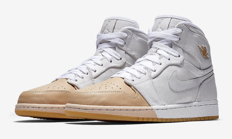 又是一款女性专属，Air Jordan I “Tan Toe” 配色预览