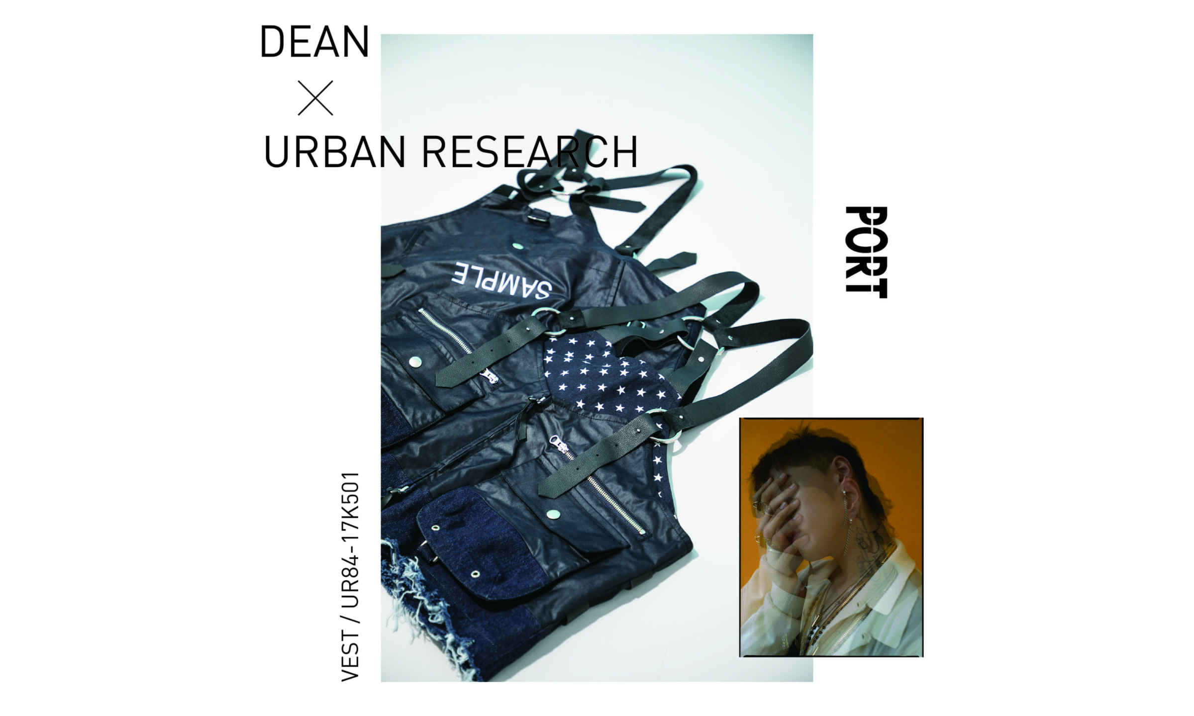 URBAN RESEARCH 携手韩国人气歌手 DEAN 推出联名企划
