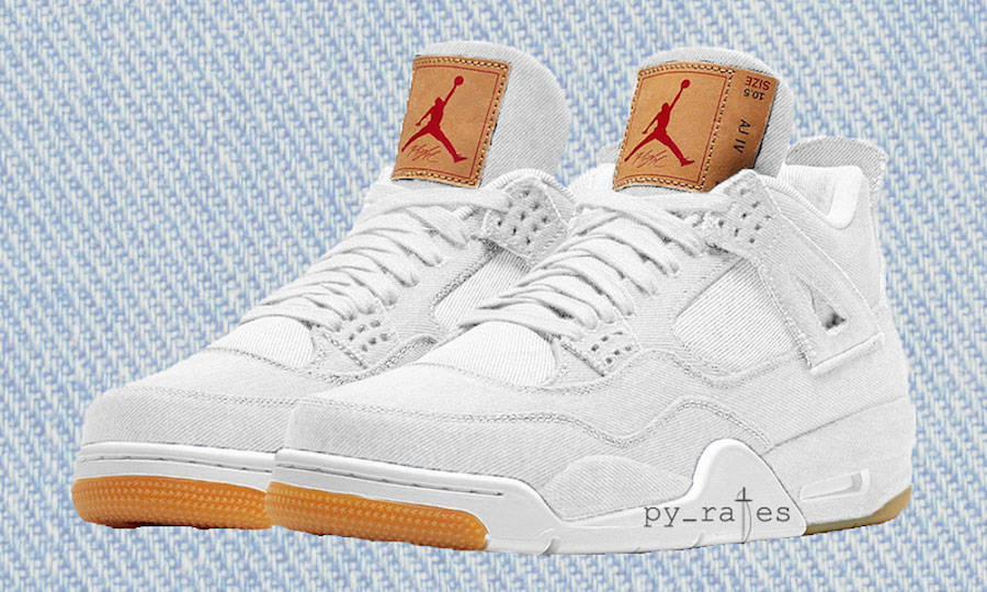 Levi’s x Air Jordan IV “White Denim” 将于 6 月发售
