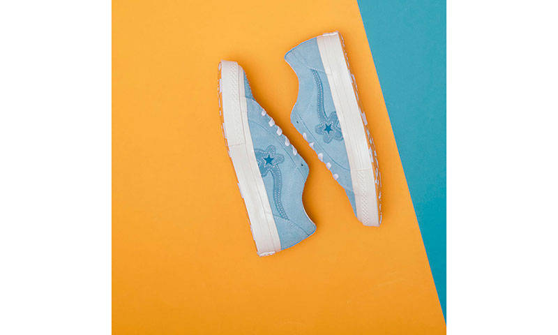 近赏 GOLF le FLEUR x CONVERSE One Star 联乘系列鞋款