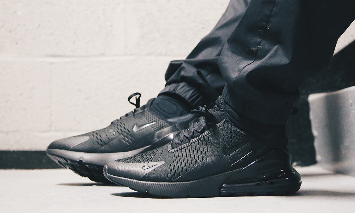 还剩一个月，抢先欣赏黑色 Nike Air Max 270