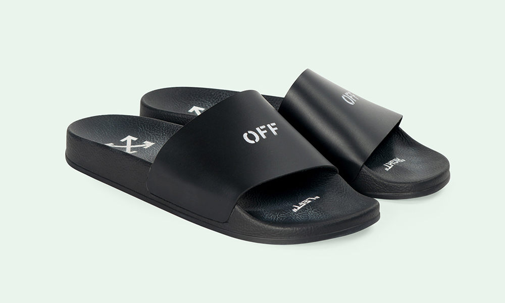 OFF-WHITE 2018 春夏系列拖鞋款开售
