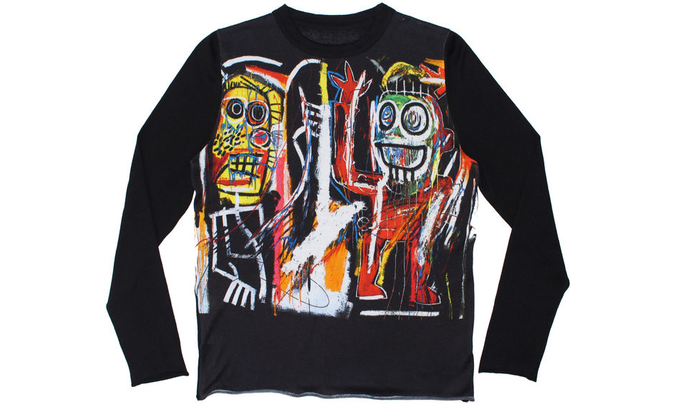 lucien pellat-finet 将以艺术家 Basquiat 作品推出羊绒衫系列