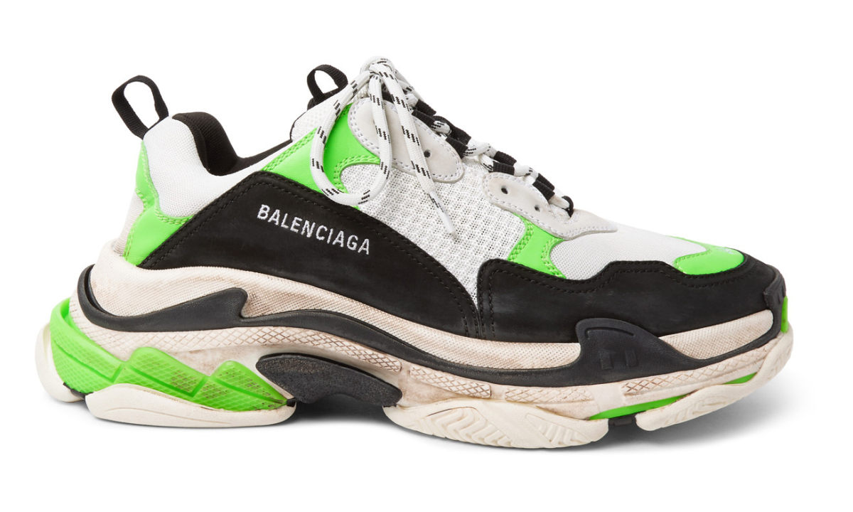 MR PORTER x Balenciaga 独占限定配色 Triple S 即将开售