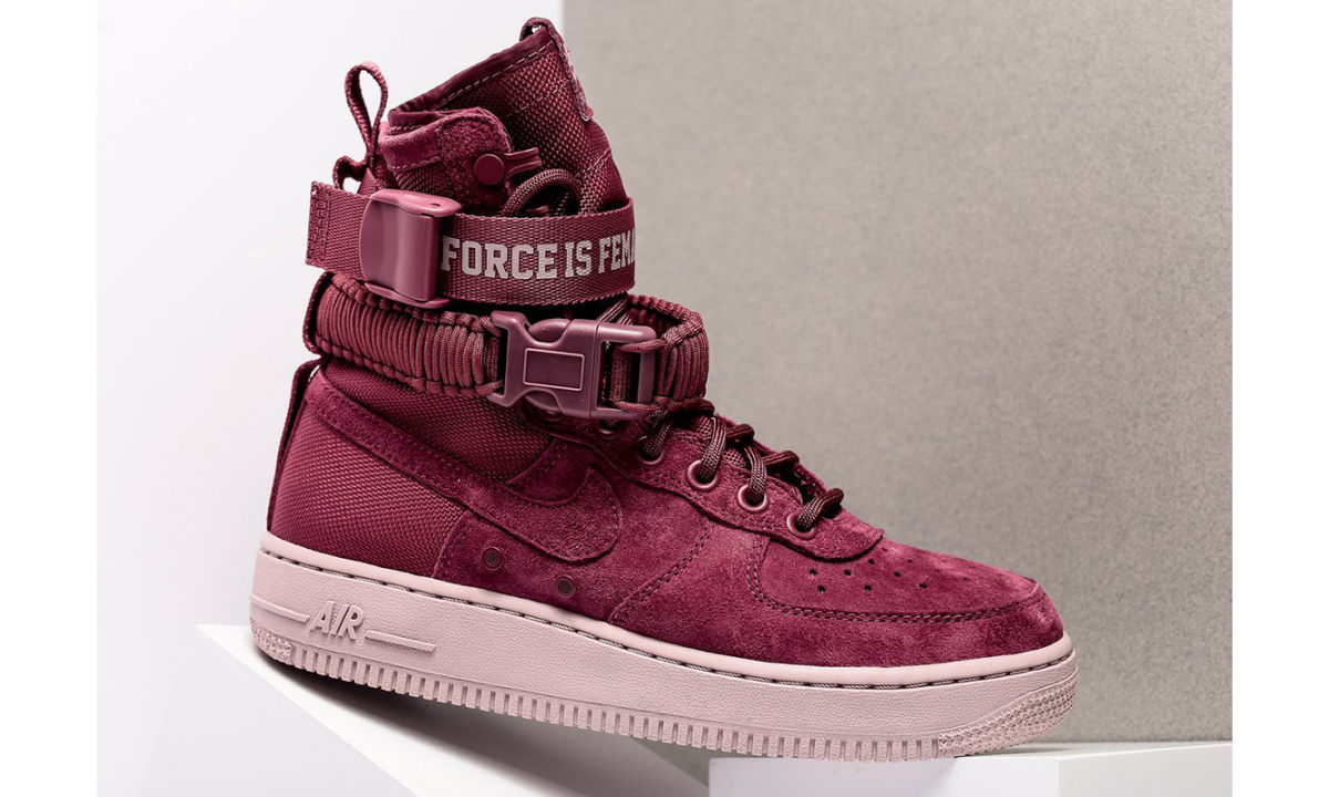 Force is Female！Nike 再度推出 SF-AF1 女性专属新款