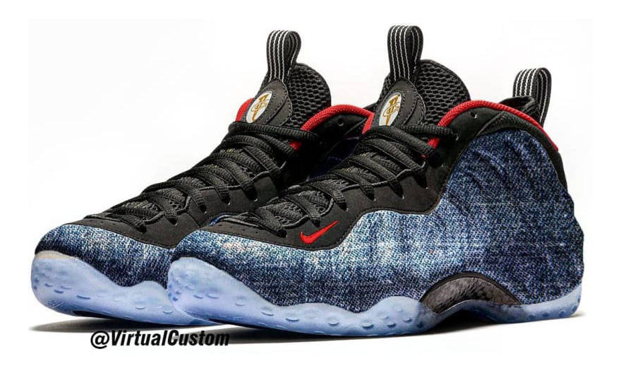 穿上牛仔的不止 AJ，还有 Nike Air Foamposite One