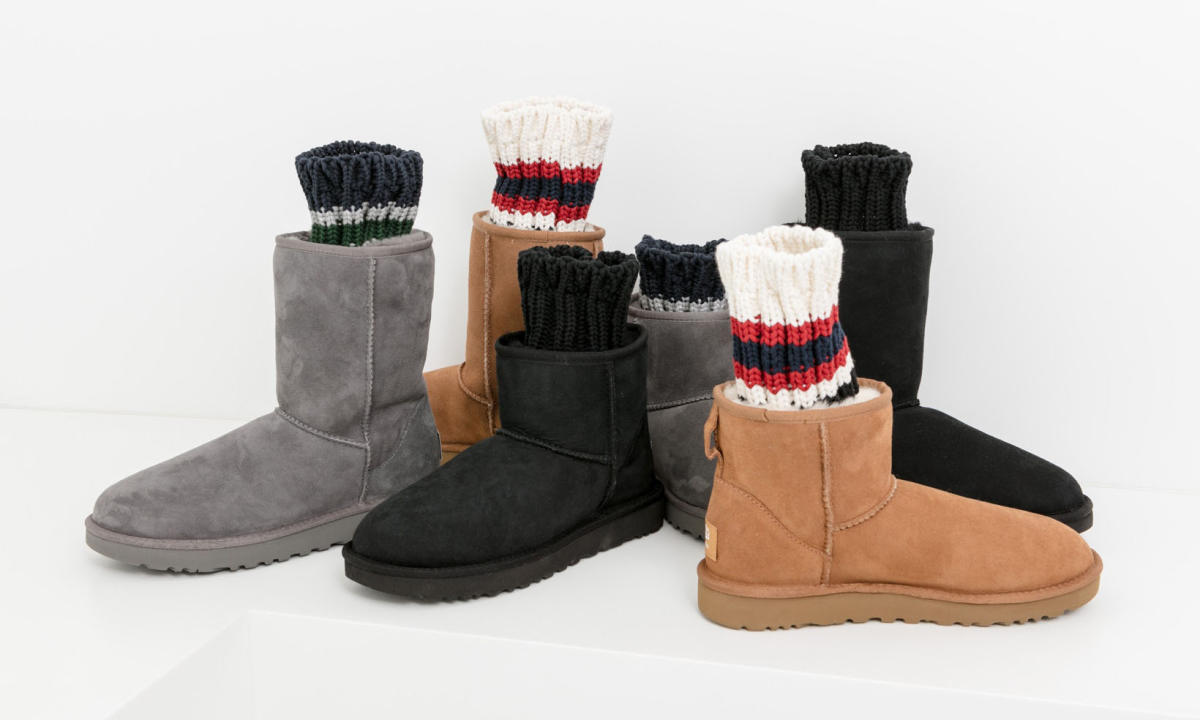 sacai 和 UGG 联手打造 2018 秋冬鞋款