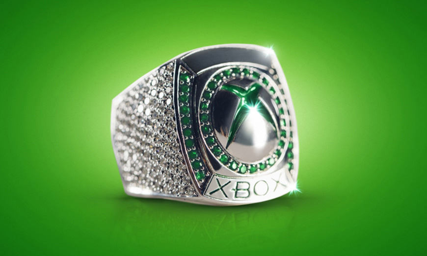 Xbox 给你机会赢得这个 10 克拉白金钻戒