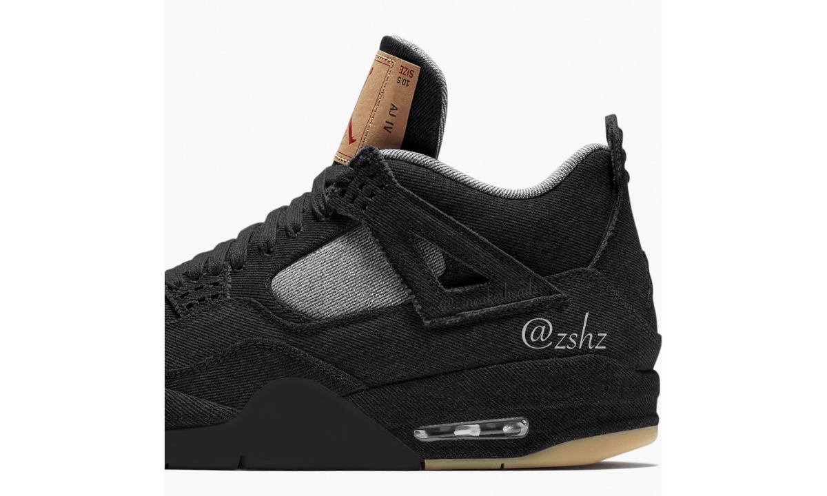 传闻 Levi’s® x Air Jordan IV 黑色版本将于 6 月正式发售