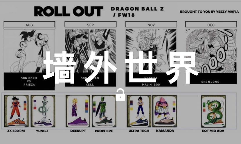 墙外世界 VOL.391 | 《龙珠 Z》x adidas Originals 的 7 双联名鞋款都在这了