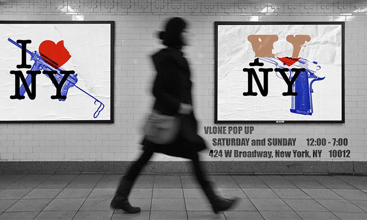 VLONE 本周末正在纽约开设全新 POP-UP Store