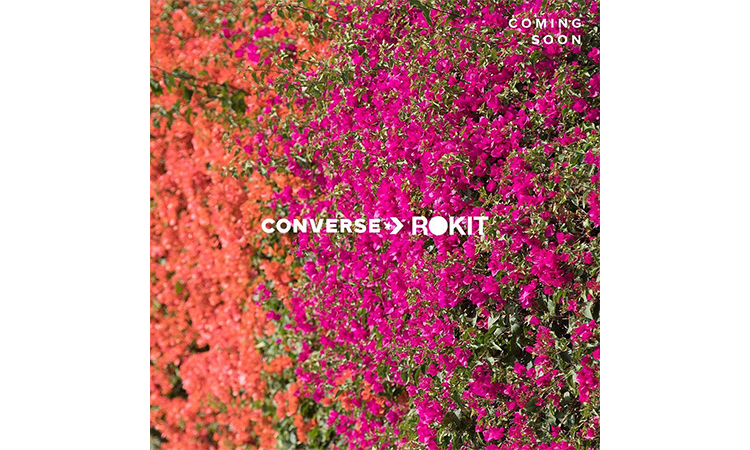 街头品牌 ROKIT 即将与 CONVERSE 展开合作