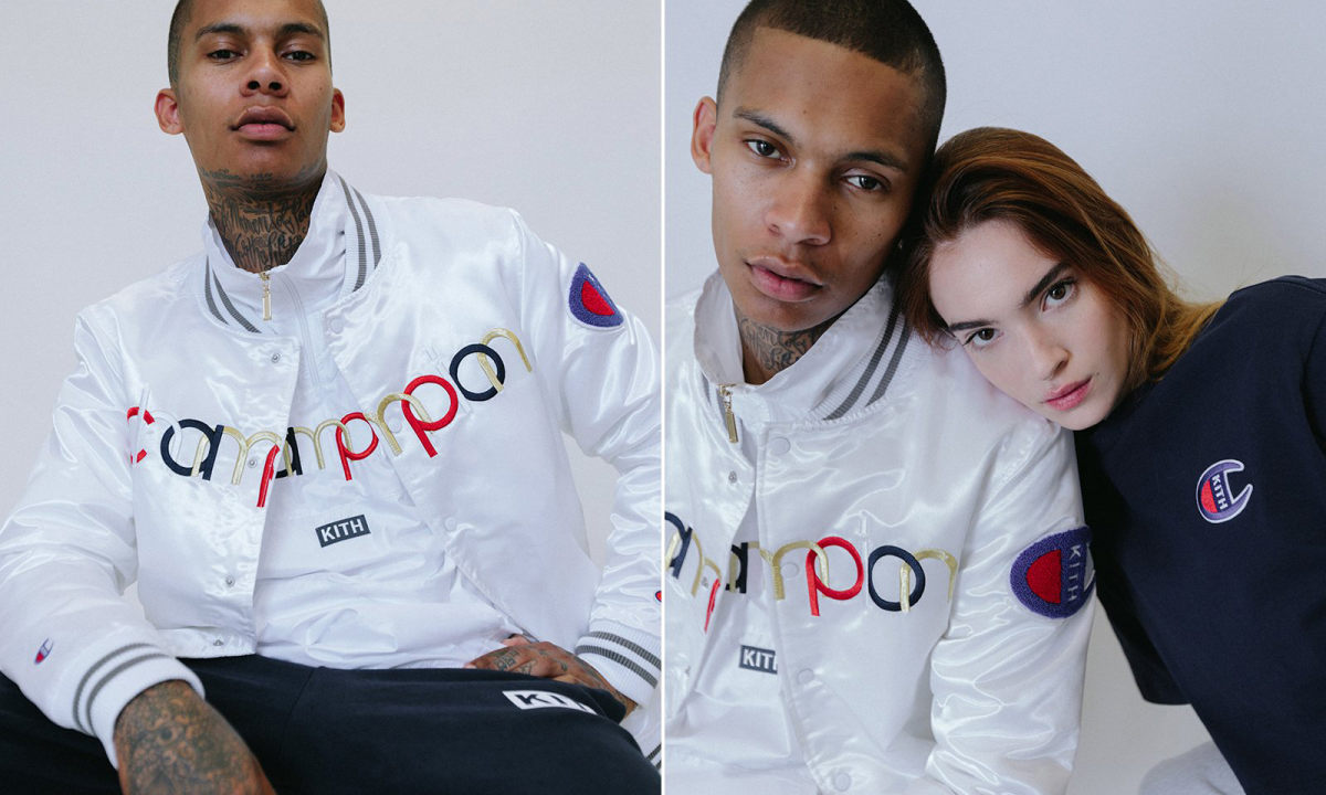 KITH x Champion 联名系列造型 Lookbook 释出