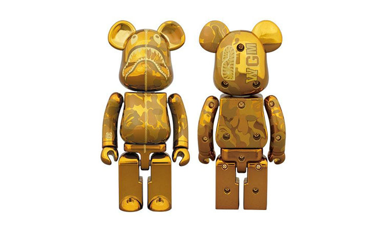 BAPE® x MEDICOM TOY 联名款 BE@RBRICK 即将登场