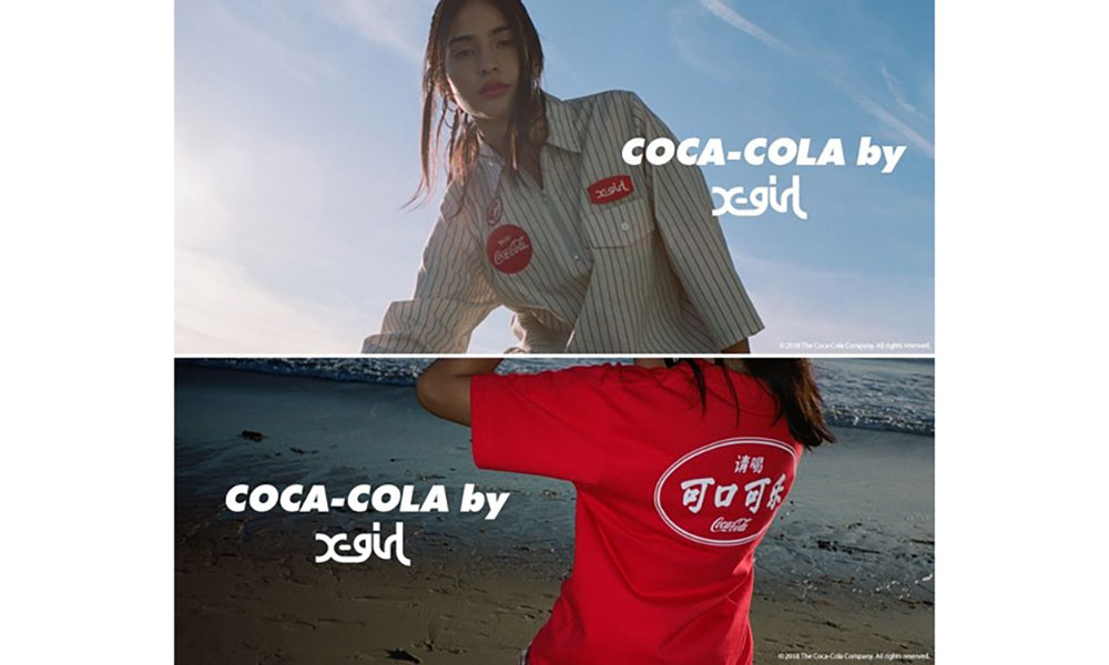 Coca-Cola x X-girl 打造全新联乘系列