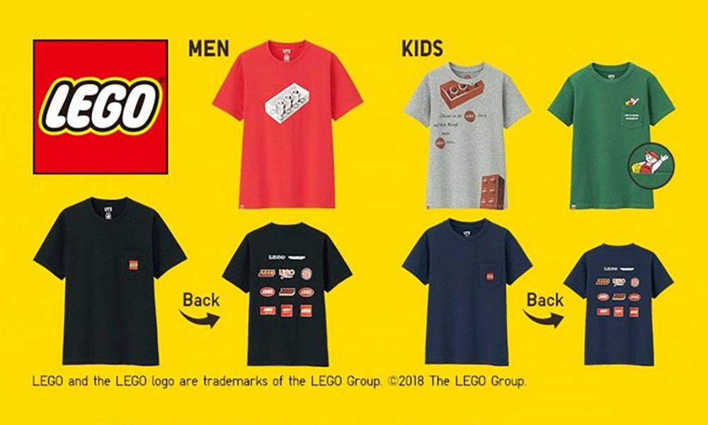 UNIQLO UT x LEGO® 联名系列正式发布