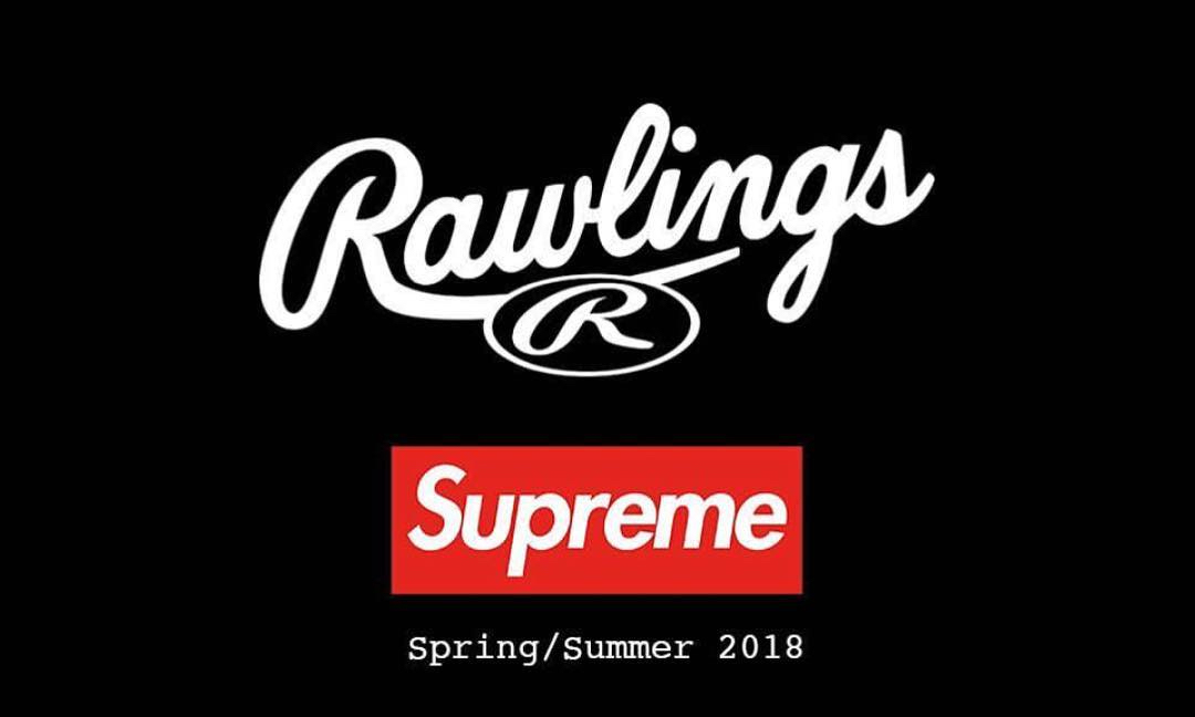 Rawlings 再度携手 Supreme 打造 2018 春夏联名系列