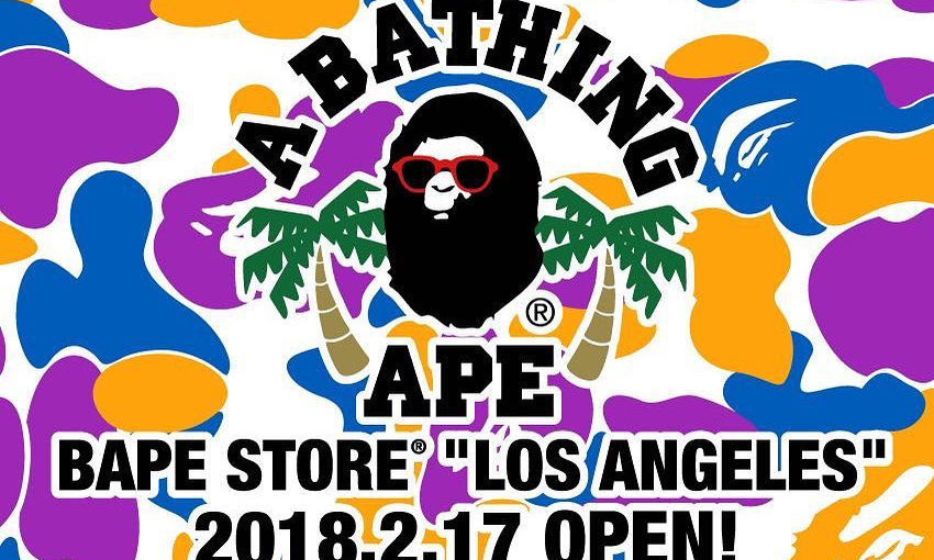 BAPE STORE®️ LOS ANGELES 开幕日期公布
