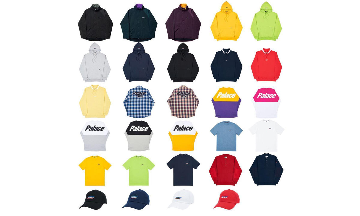 Palace 2018 春夏第二周发售单品一览