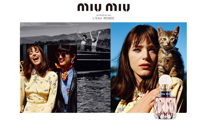 Miu Miu 释出全新香水 L’eau Rosée