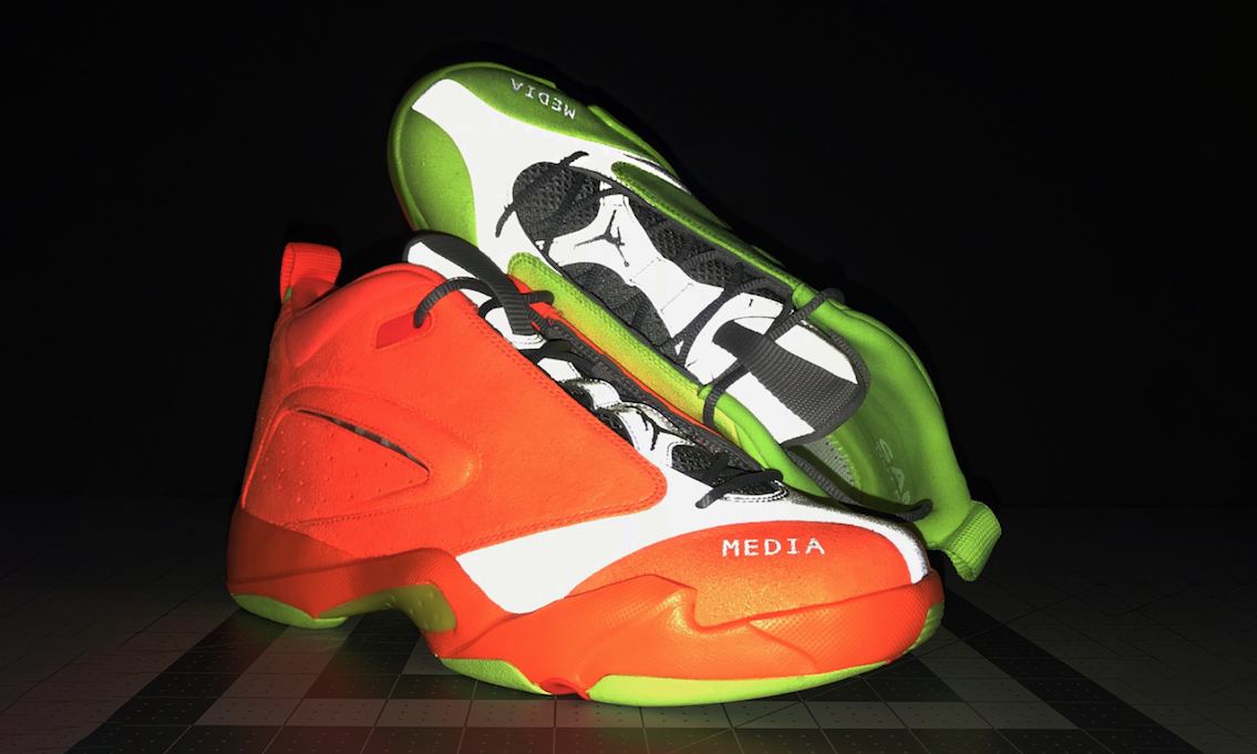 首见！霓虹配色 Jordan Jumpman Quick 6 Sample 释出