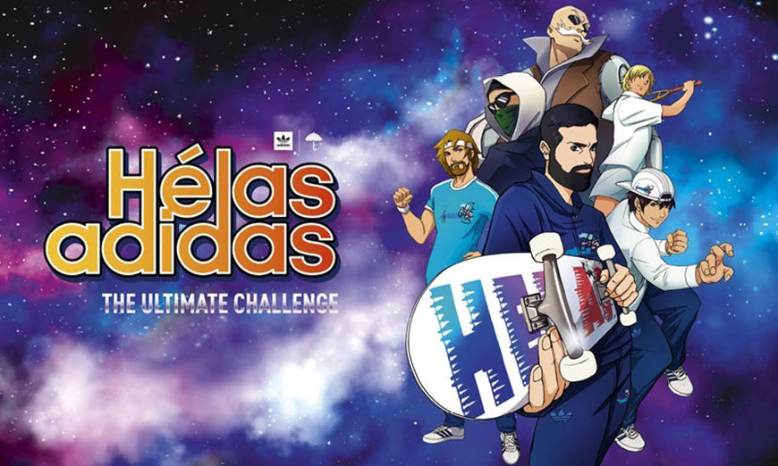adidas Skateboarding x Hélas 打造漫画合作系列
