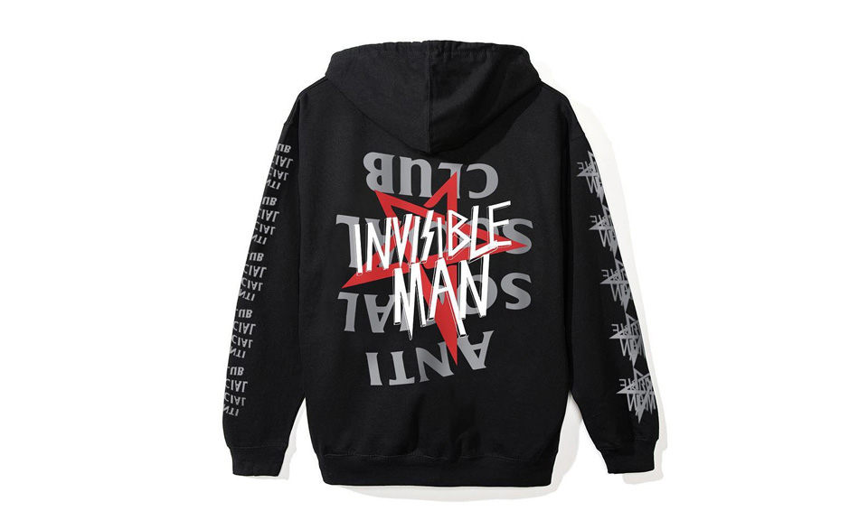 Anti Social Social Club x INVISIBLE:MAN 打造哥特风联名
