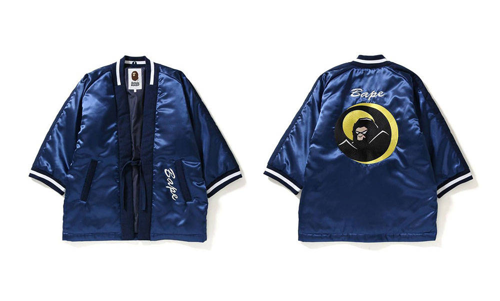 A BATHING APE® 推出全新 Souvenir Hanten 横须贺夹克
