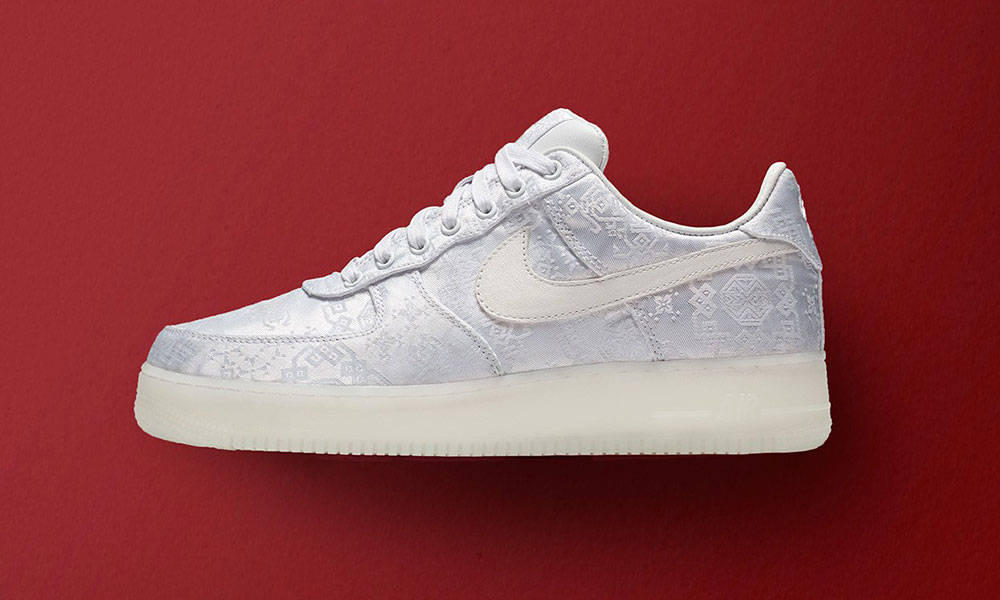 CLOT x Nike Air Force 1 “白丝绸” 还会再次补货