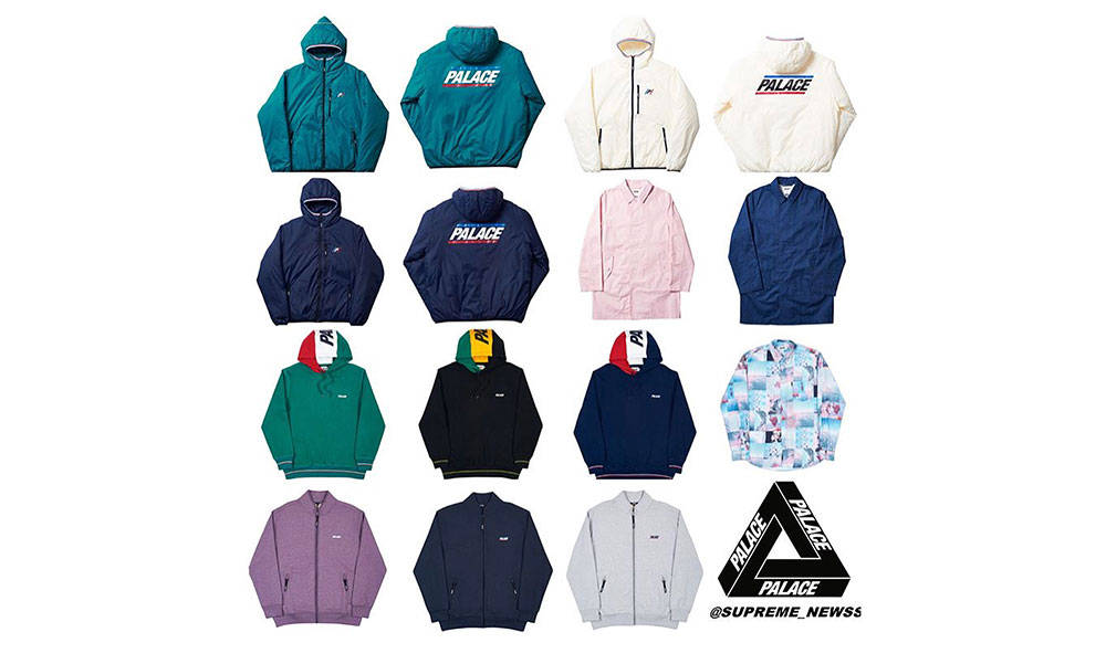 Palace Skateboards 2018 春夏第三波新品即将发售